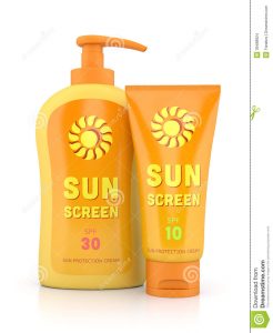Beware the sunscreen